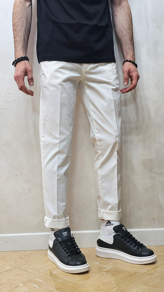 Pantaloni regolari  98% COTONE 2% ELASTAN - Rizzo Abbigliamento Uomo