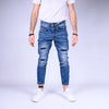 JEANS SLIM FIT CON TOPPE Displaj - Rizzo Abbigliamento Uomo